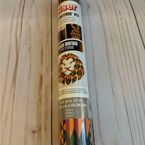 Black Heritage Patterns HTV Roll - Multicolor